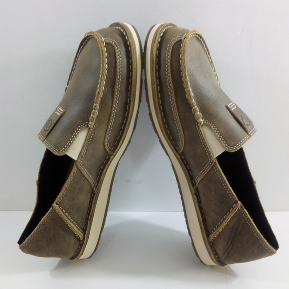 Ariat Cruiser Women 11 Brown Bomber Leather Loafers 10023008 - Picture 5 of 8